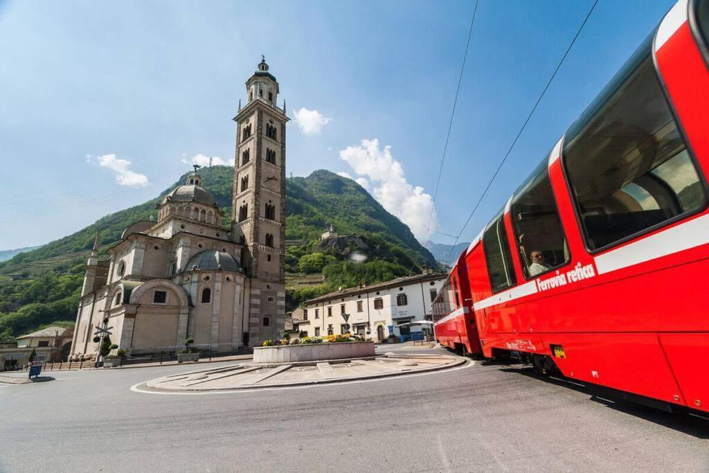 Apartamento La Fossola - Vicino Al Bernina Express Tirano Exterior foto